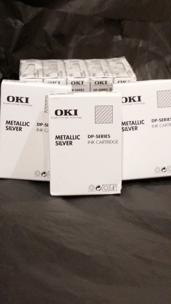 OKI - 41067616 - 3000060 - Metallic Silver Dry Ink Ribbon Cartridge - £31-99 plus VAT - In Stock
