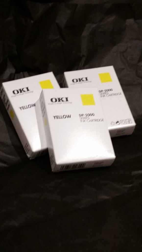 OKI  - 41067603 - 3000058 - KE37904 - Yellow Dry Ink Ribbon Cartridge - £39-99 plus VAT - No Stock - Please Enquire by E-Mail