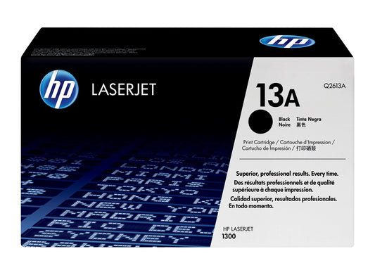 Hewlett Packard / HP - Q2613A - No 13A - Standard Black Toner Cartridge (2500 Copies) - £49-99 plus VAT - In Stock 1 to 2 Day Leadtime