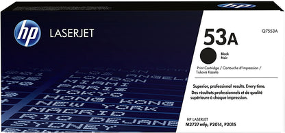 Hewlett Packard / HP - Q7553A - Original Black Smart Toner Cartridge (3000 Copies) - £79-99 plus VAT - In Stock 1 to 2 Day Leadtime