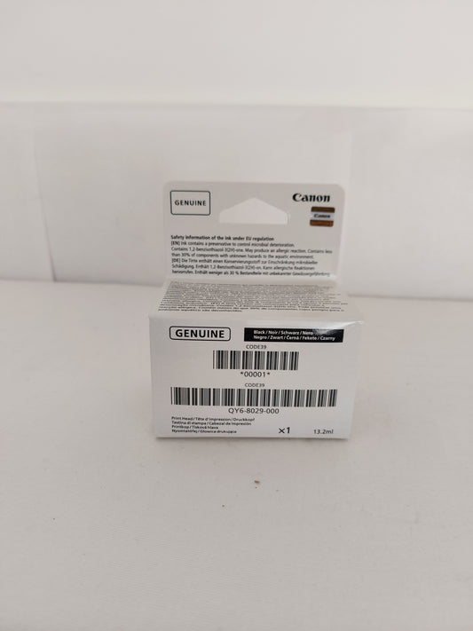 Canon - QY6-8029 - QY6 8029 - QY68029 - Replacement New & Original Black Printhead - £39-99 + VAT - Back in Stock!