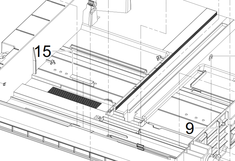 Samsung - JC63-02423A - CST Guide Sheet Separation Pad fits in Paper Tray - £14-99 plus VAT - In Stock 1 to 2 Day Leadtime