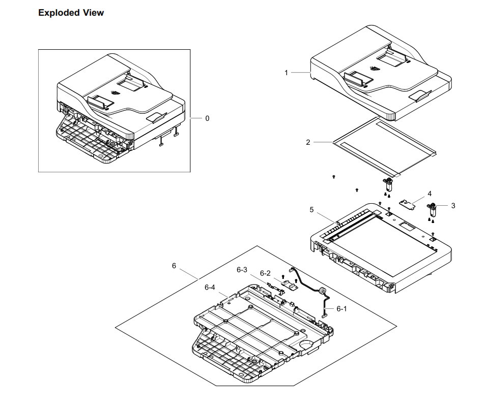 Samsung - JC97-04166A - Platen Unit inc Scanner Head - £65-50 plus VAT - ETA 5 to 7 Working Day Leadtime