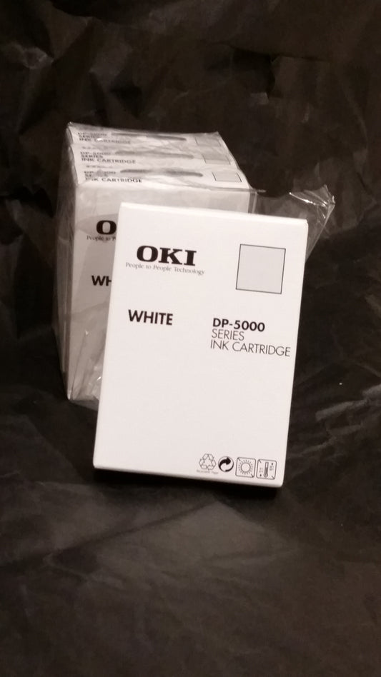 OKI - 41067610 - White Dry Ink Ribbon Cartridge - No Longer Available